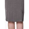 Dancing Days - Paula Bow Jupe crayon - Gris Product image